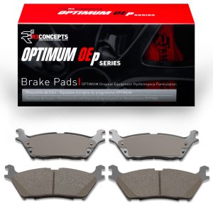 Ford F-150 Lightning Brake Pads - Rear - R1 Concepts - Optimum OE - `22-`26